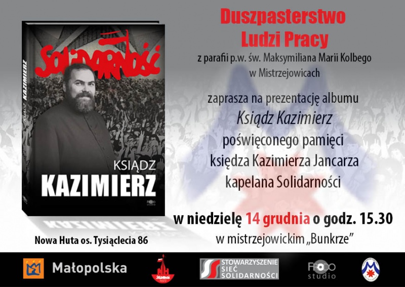 Prezentacja albumu, poświęconego postaci Ks. Kazimierza Jancarza