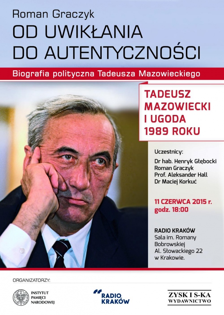Debata w Radiu Kraków „Tadeusz Mazowiecki i ugoda 1989 roku”