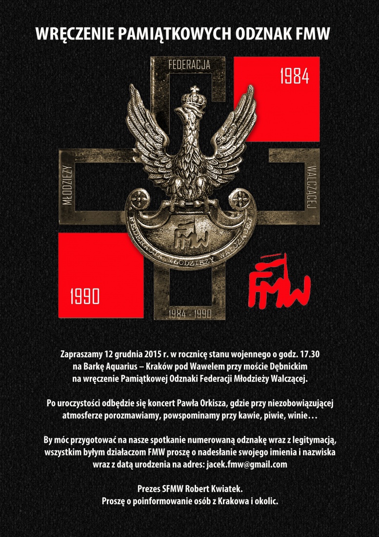 Odznaka pamiątkowa FMW